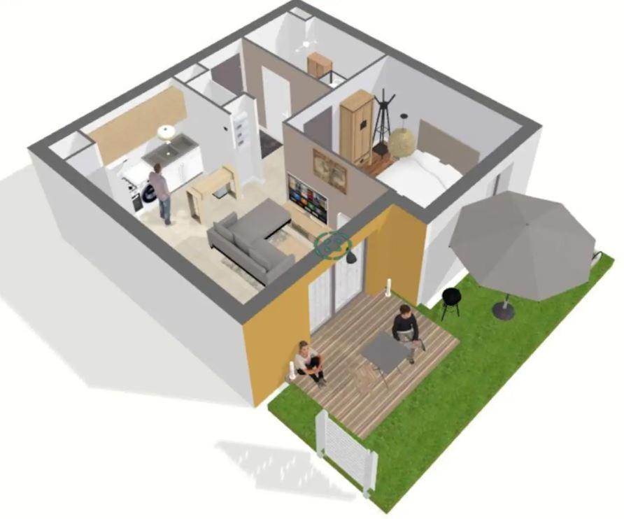 Apartament Audenge Zone Nature Bassin D'Arcachon L'Effet Mer Zewnętrze zdjęcie